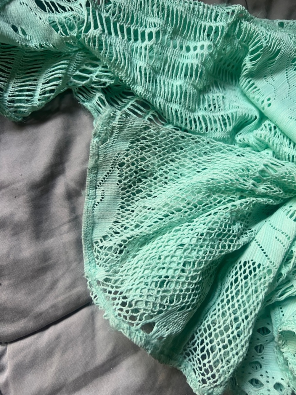 PatBO Crochet Cutout Halter Maxi Swimsuit Dress - Picture 11 of 12
